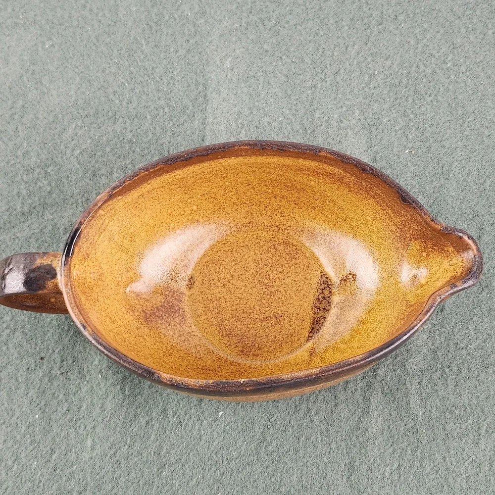 McCoy‎ Pottery Canyon Gravy Boat Bowl 7128 Lancaster CO USA Vintage
